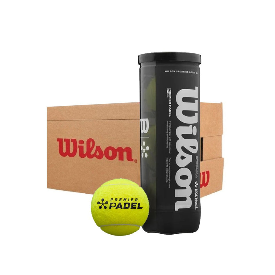 Caixa Com 24 Tubos De 4 Bolas De Padel Wilson Padel Premier