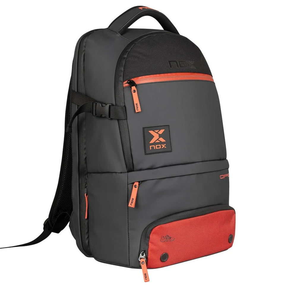 Nox Luxury Open Series Preto/ Vermelho 2024 (Mochila)