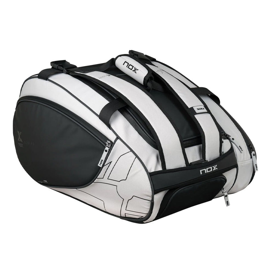 Nox Luxury Master Series Branco/ Preto 2024 (Saco de padel)