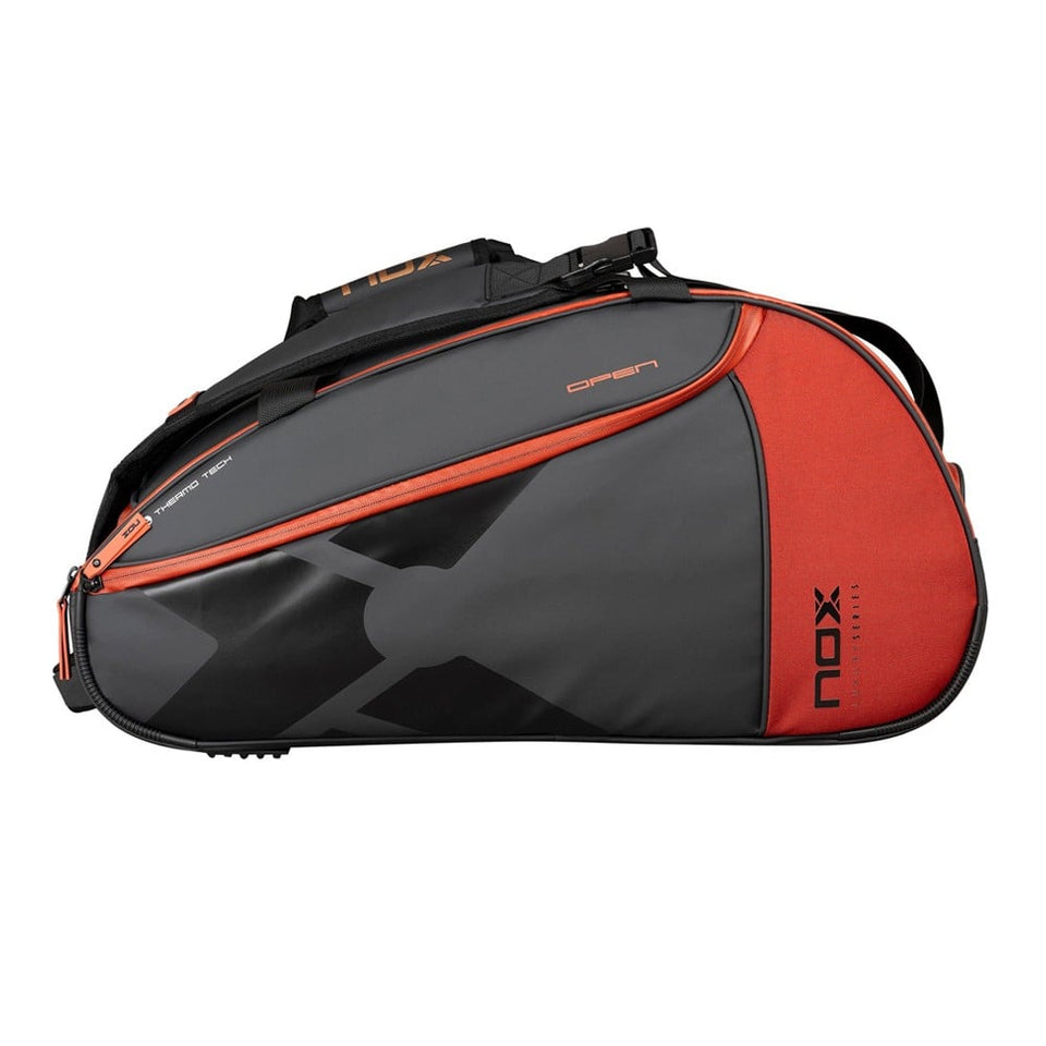 Nox Luxury Open Series Preto/ Vermelho 2024 (Saco de padel)
