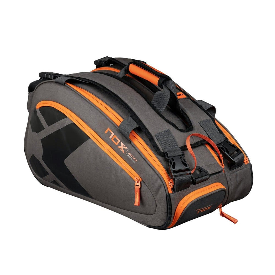 Nox At10 Team Cinzento/ Laranja 2024 (Saco de padel)