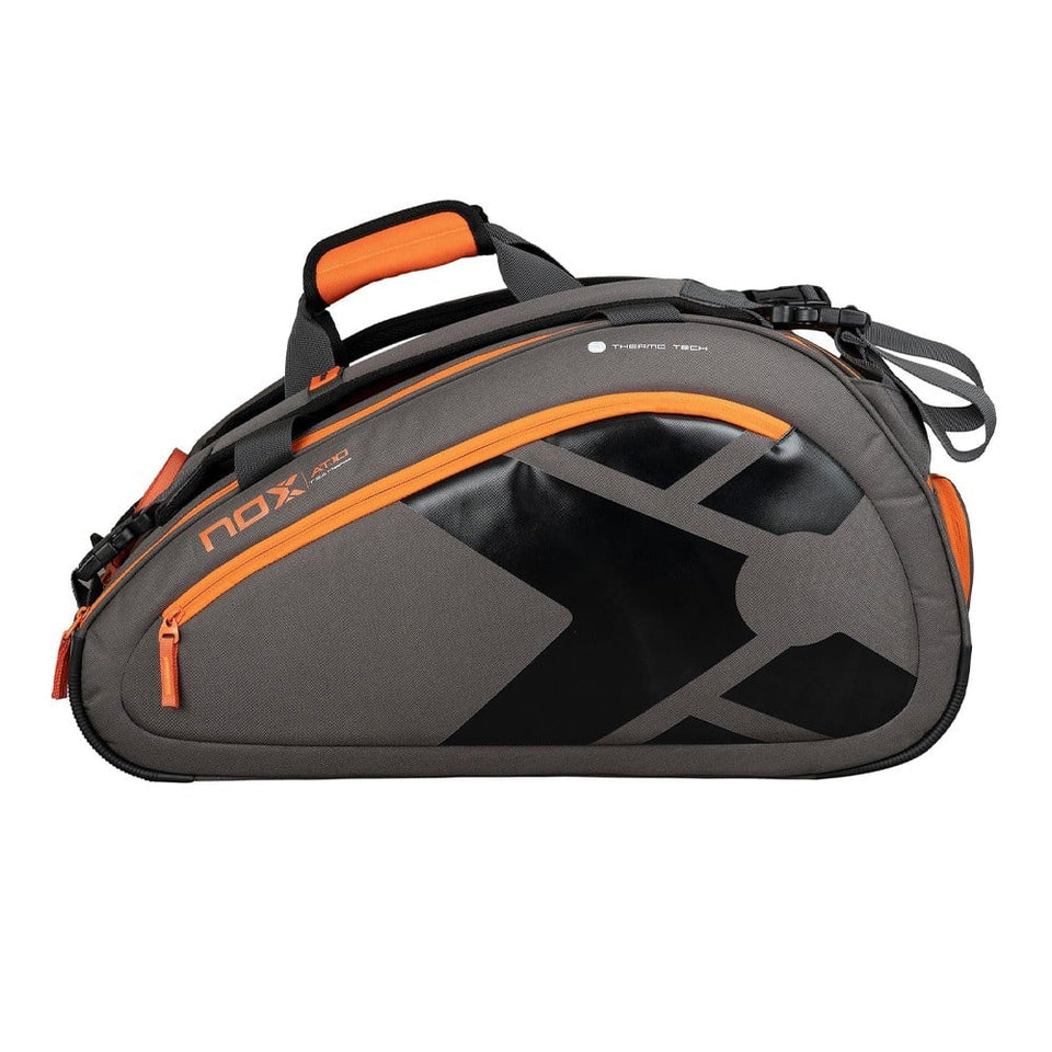 Nox At10 Team Cinzento/ Laranja 2024 (Saco de padel)