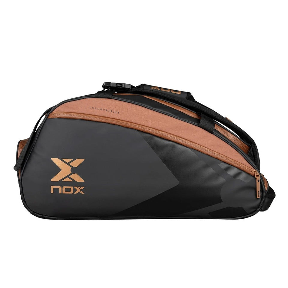 Nox Luxury Open Series Preto/ Castanho 2024 (Saco de padel)
