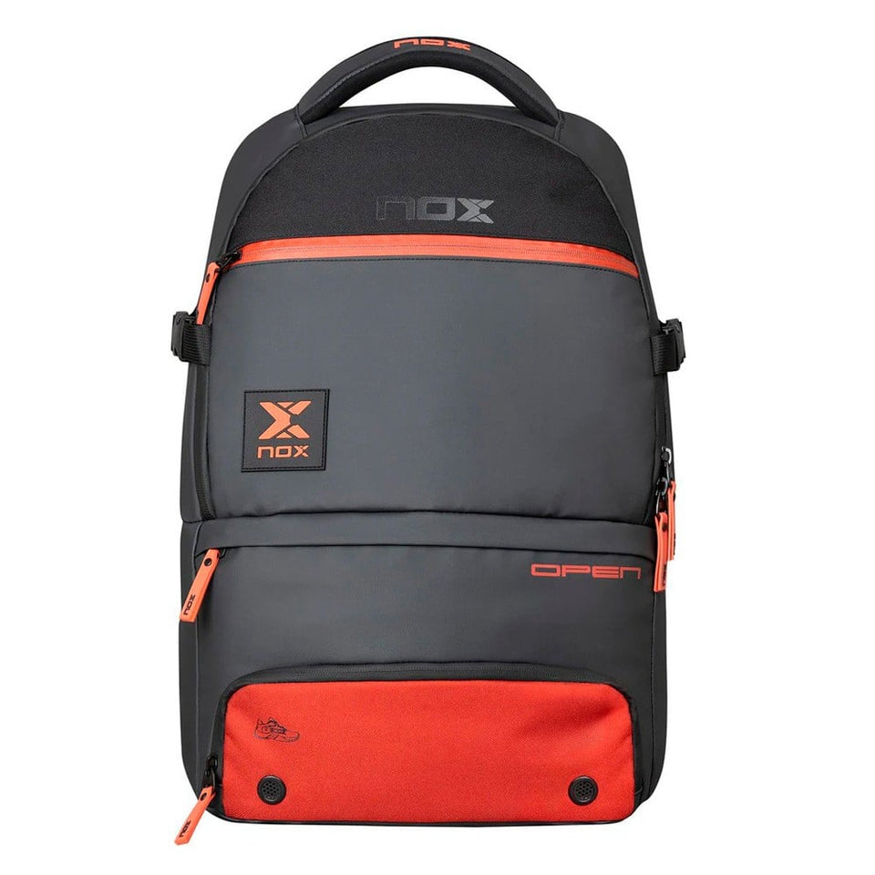 Nox Luxury Open Series Preto/ Vermelho 2024 (Mochila)