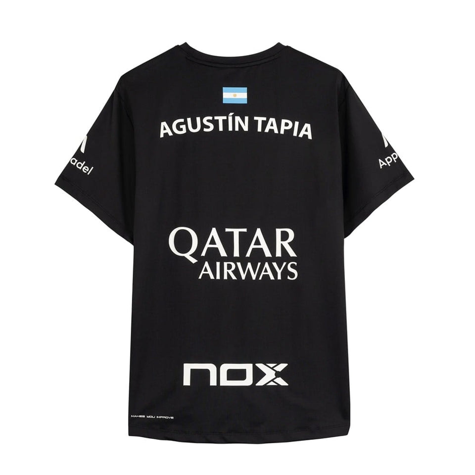 Nox At10 Preto Agustin Tapia 2024 (T-shirt Oficial)