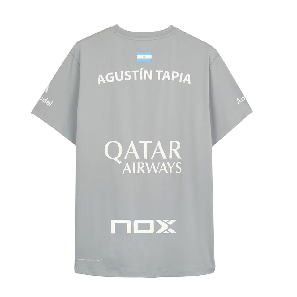 Nox At10 Cinza Agustin Tapia 2024 (T-shirt Oficial)