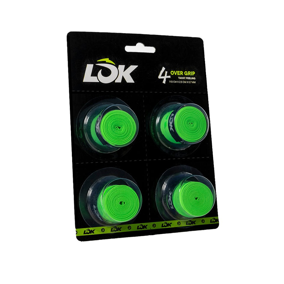 Comjunto De 4 Overgrips De Padel Lok Verde