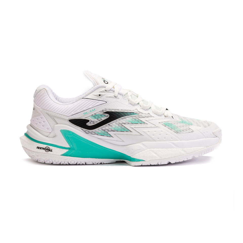Joma Slam 2402 Branco/azul Fluor (Ténis)
