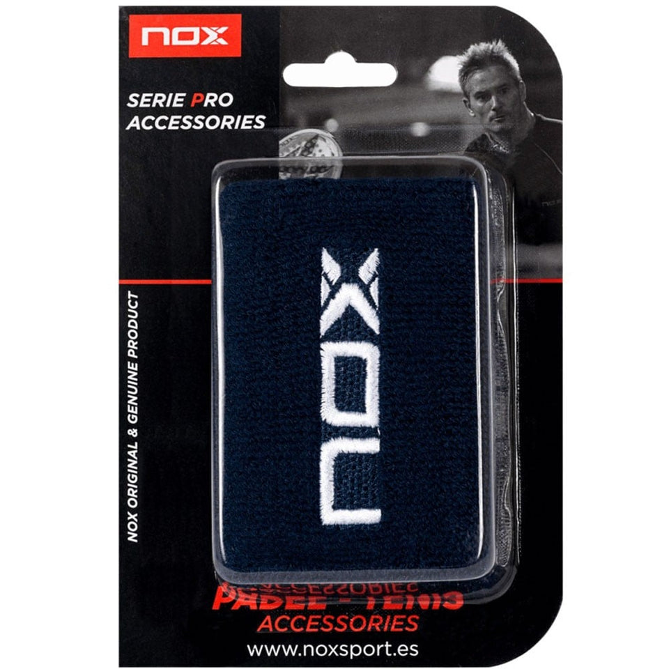 Pulsos Nox Azul Com Logo Branco 2 Unidades