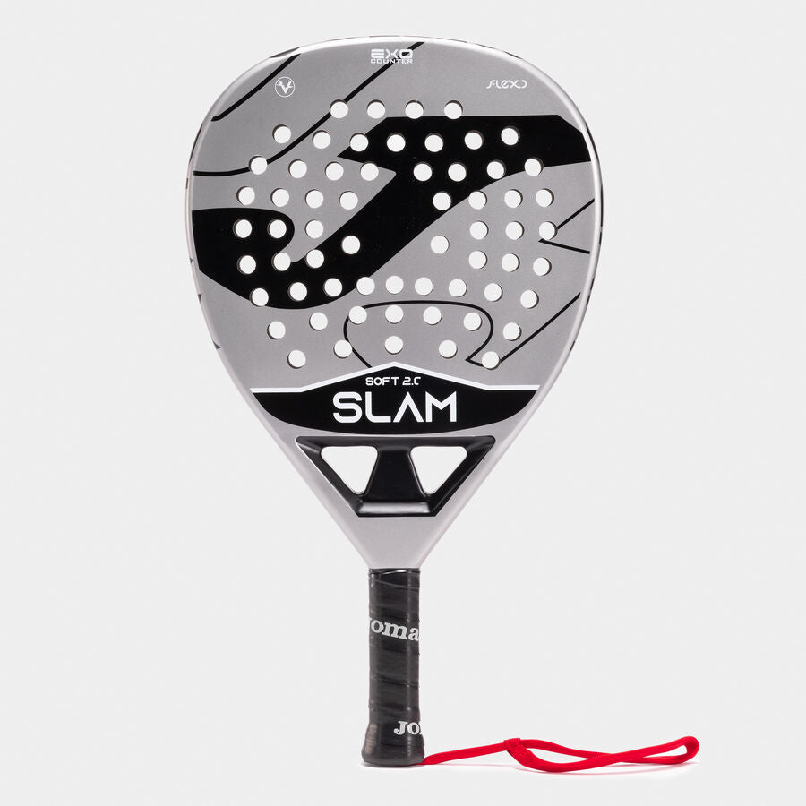 Raquete de Padel Joma Slam Soft Cinzento/Preto