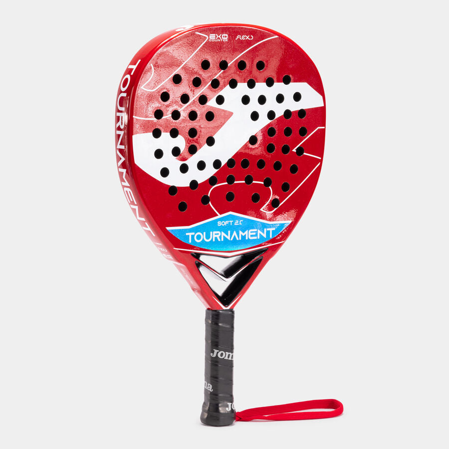 Raquete de Padel Joma Tournament Soft Vermelho/Branco