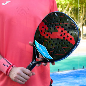 Raquete de Padel Joma Tournament Flex Preto/Vermelho