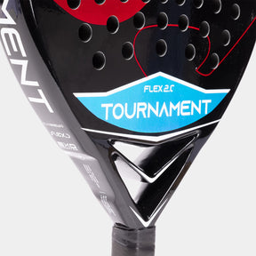 Raquete de Padel Joma Tournament Flex Preto/Vermelho