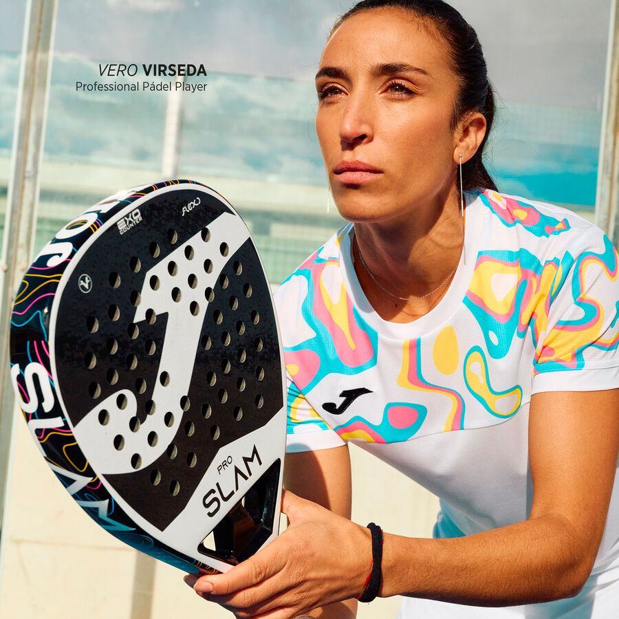 Raquete de Padel Joma Slam Pro Cinzento Claro/Preto