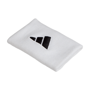Pulsos Adidas L Branco Com Logo Preto X2 Ale Galan