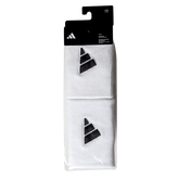 Pulsos Adidas L Branco Com Logo Preto X2 Ale Galan