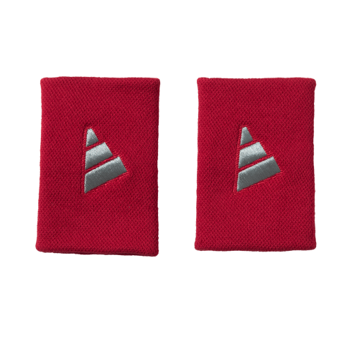 Pulsos Adidas L Vermelho/cinza X2