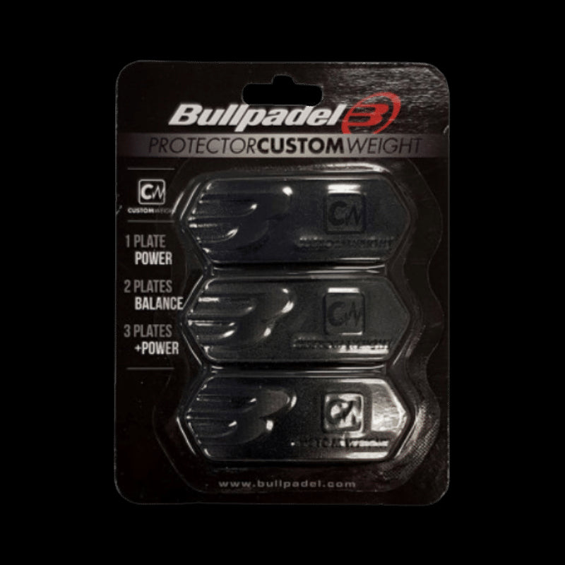Protetor Preto Bullpadel Custom Weight