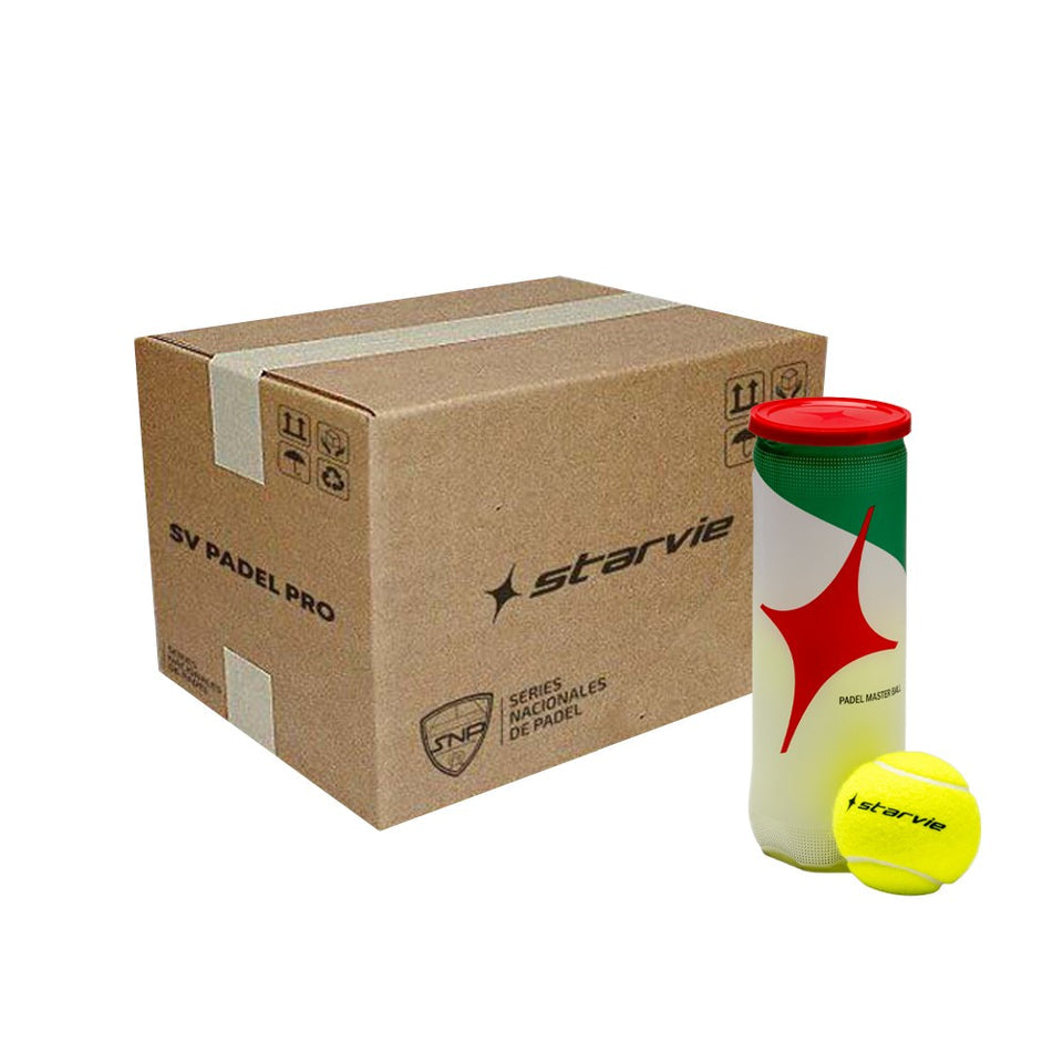 Caixa Com 24 Tubos De 3 Bolas De Padel Starvie