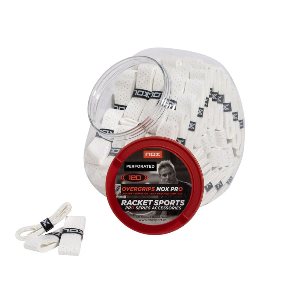 Lata Overgrips Nox Pro Perfurados 120 Unidades 2024