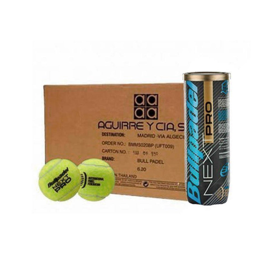 Caixa Com 24 Tubos De 3 Bolas De Padel Bullpadel Fip Next Pro
