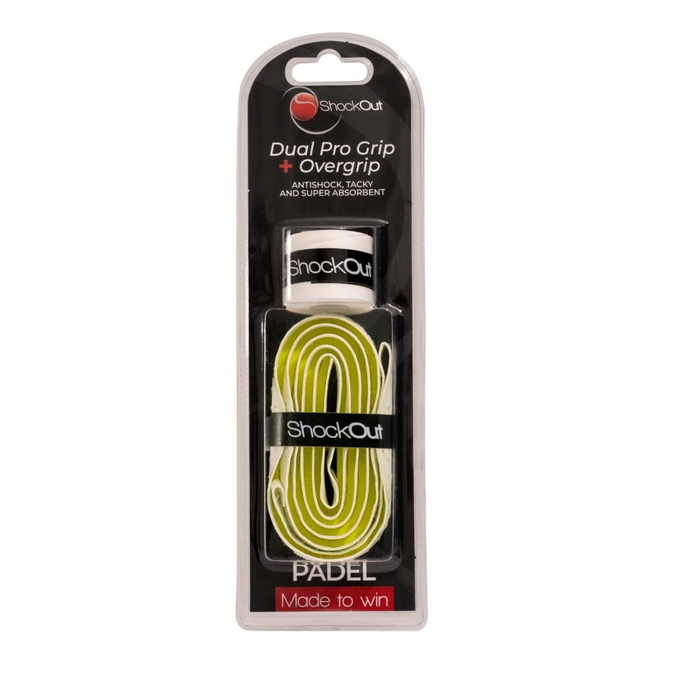 Dual Grip E Overgrip Shockout Branco