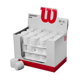 Caixa Overgrip Pro Wilson Liso Branco 60 Unidades