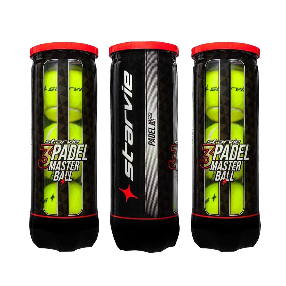Bola De Padel Starvie Master Ball (Pack com 3 tubos)