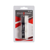 Blister Overgrips Preta Crown 3 Unidades