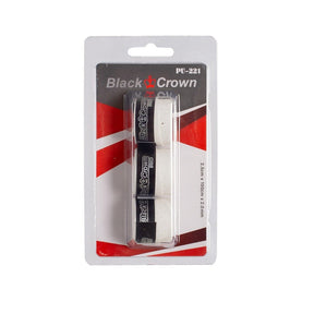 Blister Overgrips Preta Crown 3 Unidades