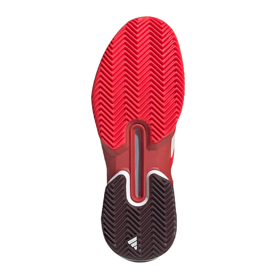 Adidas Adizero Ubersonic 5 M Clay Lucid Red/zero Ss25 (Tênis)
