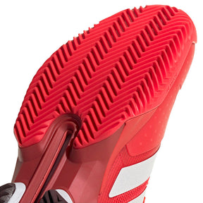 Adidas Adizero Ubersonic 5 M Clay Lucid Red/zero Ss25 (Tênis)