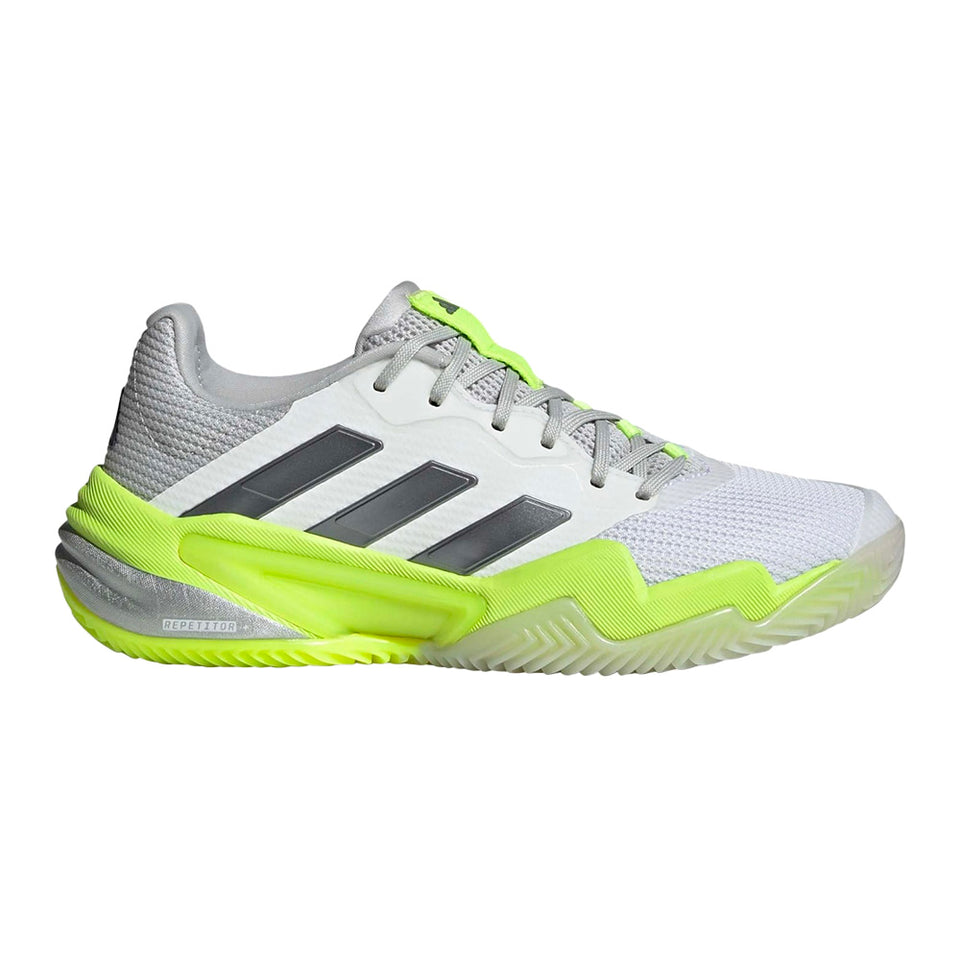 Adidas Barricade W Branca/iron Ss25 (Tênis)