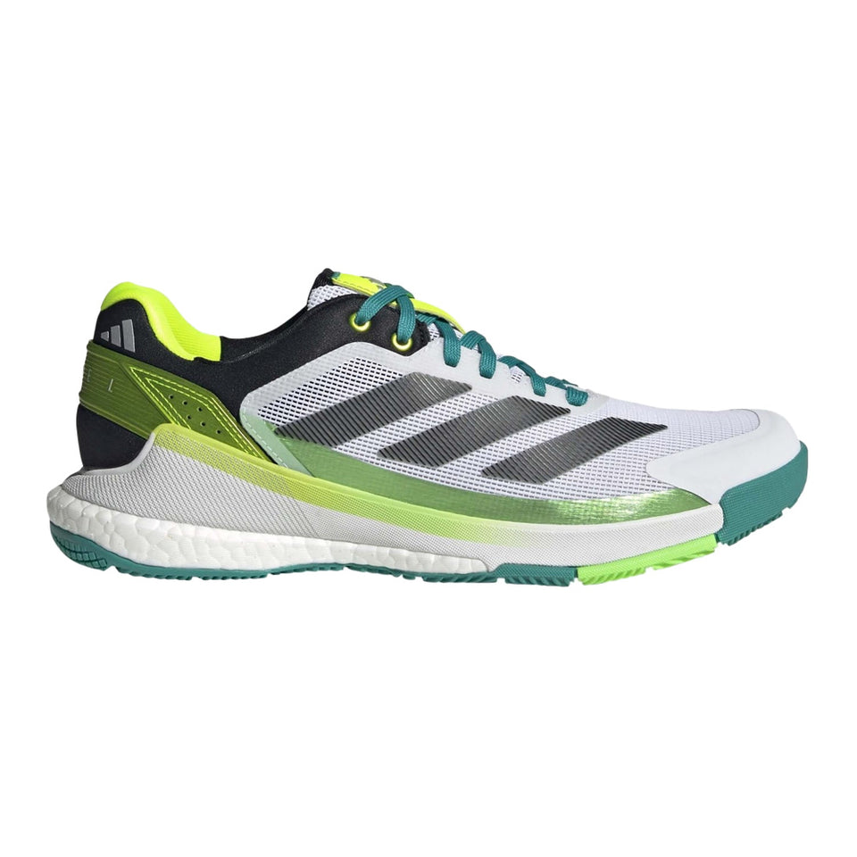 Adidas Crazyquick Boost Padel M Branca/green Fw25 Ale Galan (Tênis)