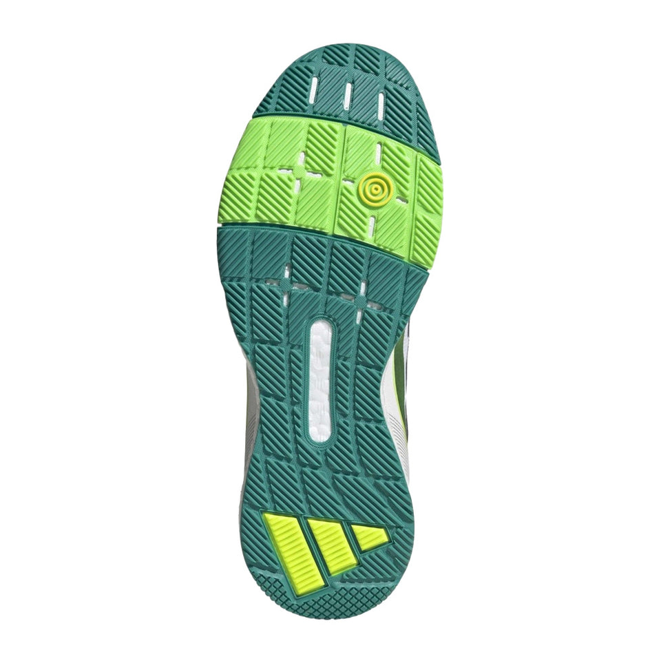Adidas Crazyquick Boost Padel M Branca/green Fw25 Ale Galan (Tênis)