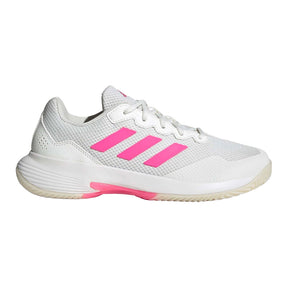 Adidas Gamecourt 2 W Branca/luci Pink Fw25 (Tênis)