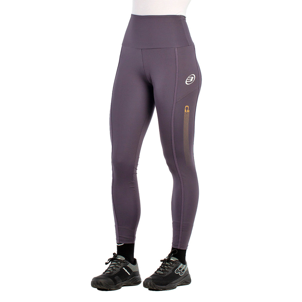 Bullpadel Afata Preto Para Mulher (Leggings)