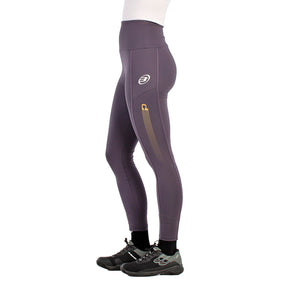 Bullpadel Afata Preto Para Mulher (Leggings)