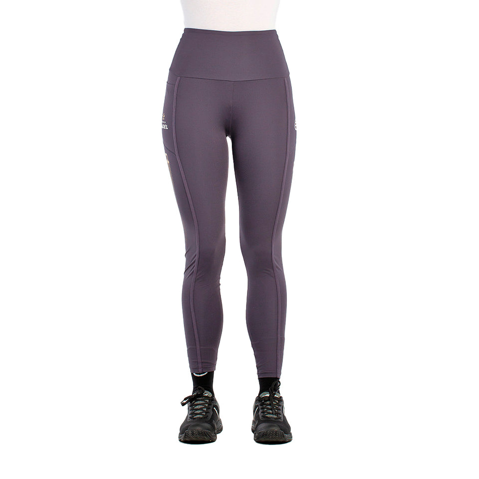 Bullpadel Afata Preto Para Mulher (Leggings)