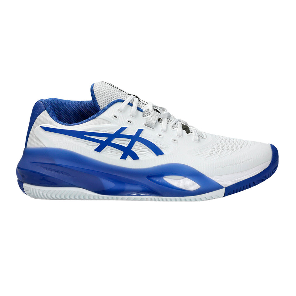 Asics Gel-resolution X Clay Branco/azul Fw25 – (Tênis)
