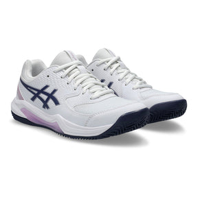 Asics Gel Dedicate 8 Clay Branco/lilás W Ss25 (Ténis)