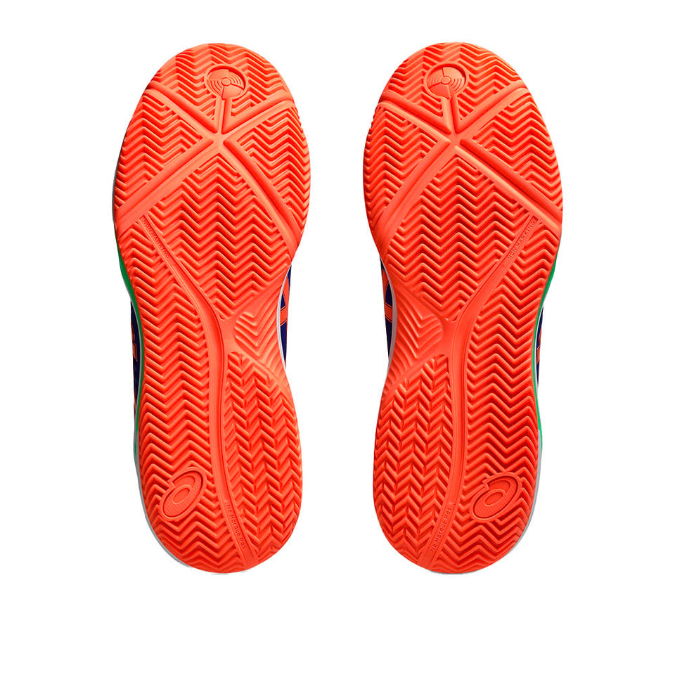 Asics Gel Dedicate 8 Padel Blue/orange Fw25 (Tênis)