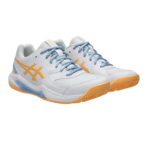 Asics Gel Dedicate 8 Padel Branca/orange W Fw25 (Tênis)