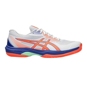 Asics Gel Game Ff Padel Branca/orange Fw25 (Tênis)