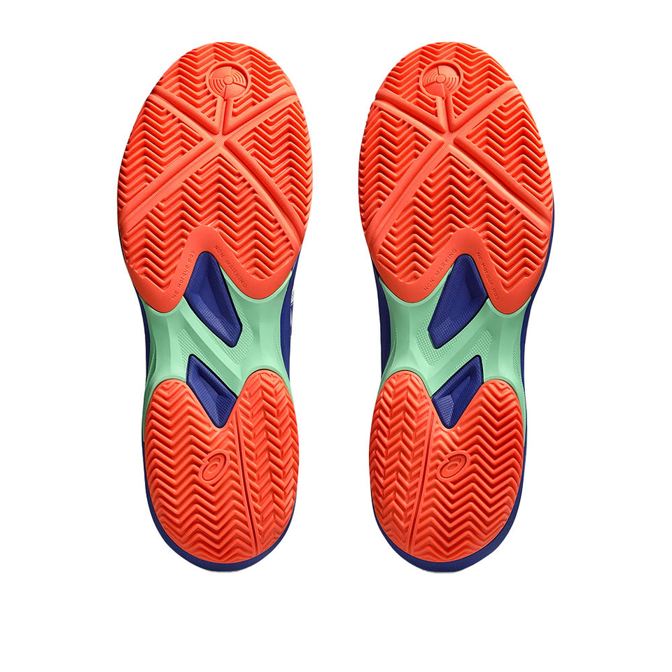 Asics Gel Game Ff Padel Branca/orange Fw25 (Tênis)