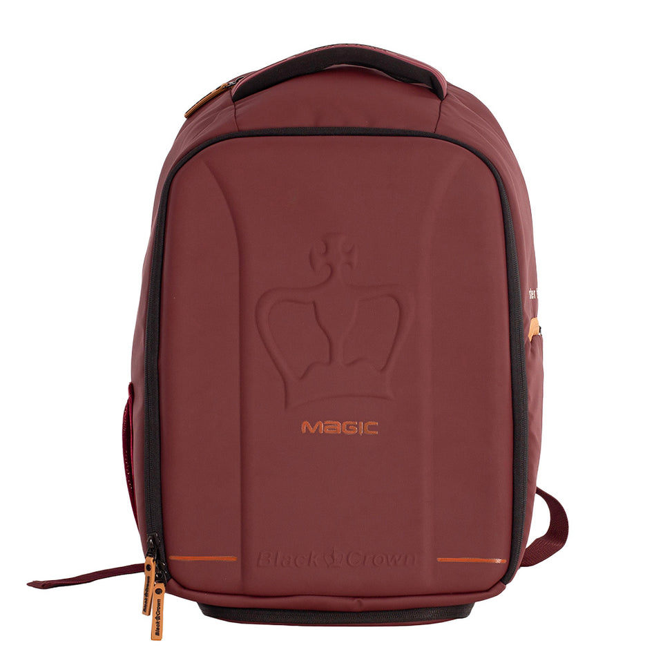 Preta Crown Magic Bordeaux/dourado 2025 (Mochila)