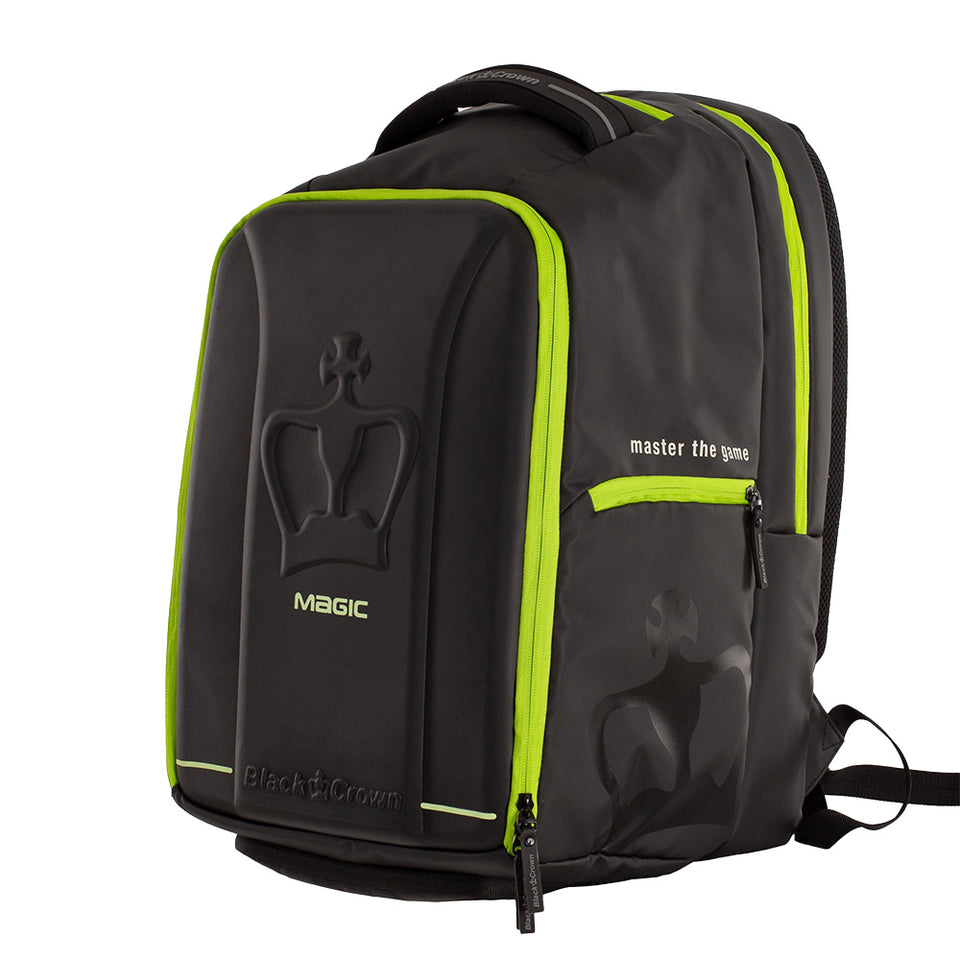 Preta Crown Magic Preto/amarelo 2025 (Mochila)