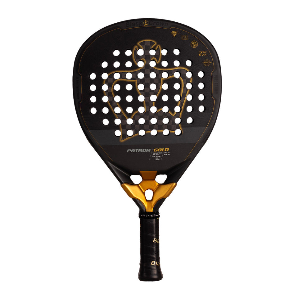 BLACK CROWN PATRON Gold 2025 (Raquete)