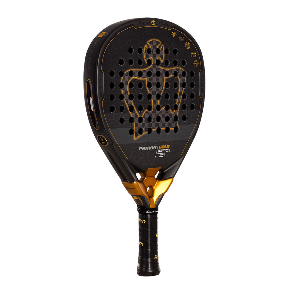 BLACK CROWN PATRON Gold 2025 (Raquete)