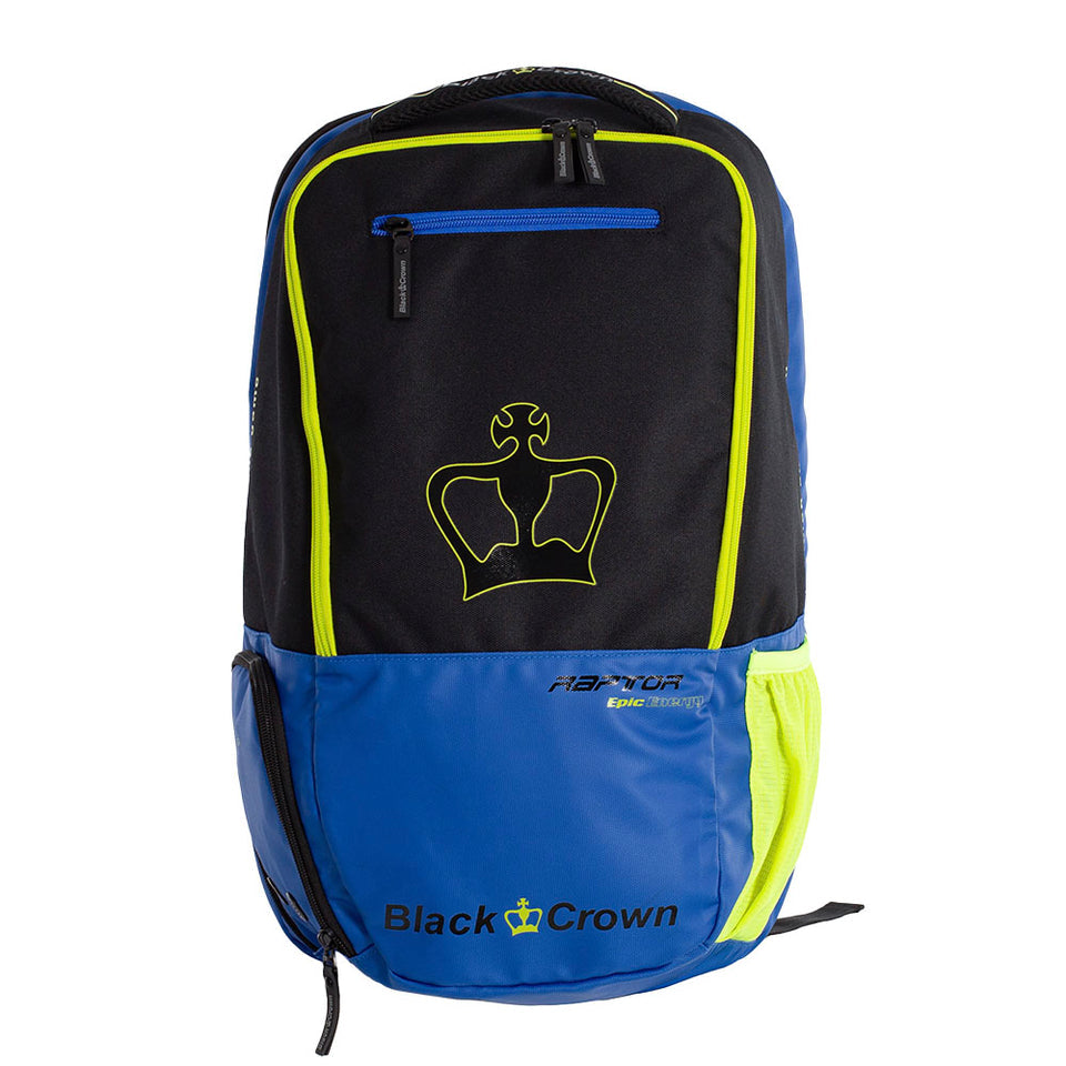 Preta Crown Raptor Epic Energy Azul/amarelo 2025 (Mochila)